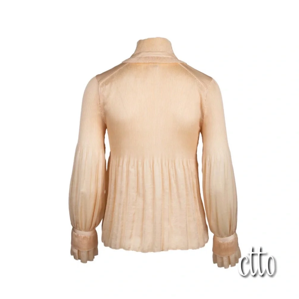 3x 👯‍♀️Host Pick⚡️Diane von Furstenberg Philippine Ruffle Top - Picture 2 of 11